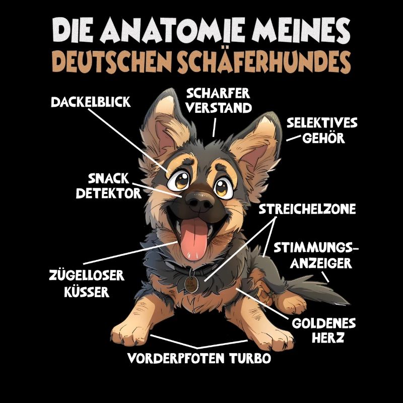Deutscher Schäferhund Hundehalter Geschenk Gassi T