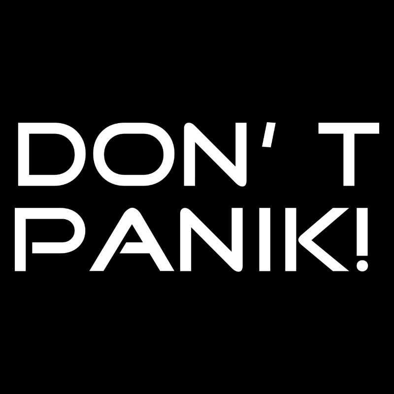 Don't panic! Hitchhiker