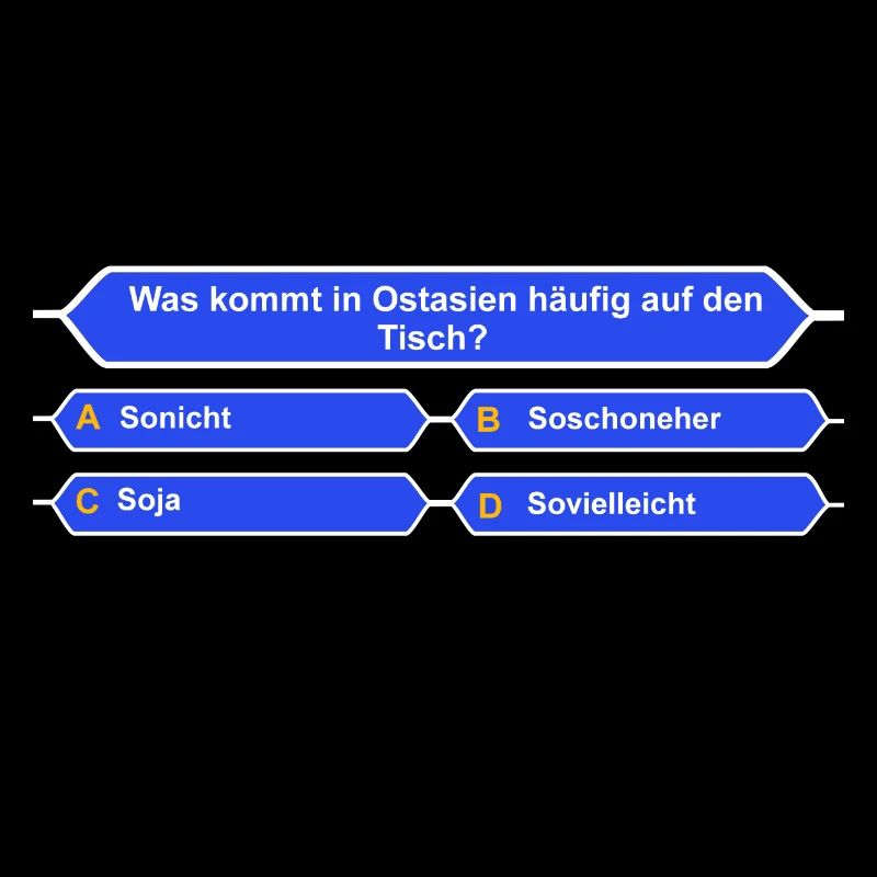 Spass Frage lustig Geschenkidee