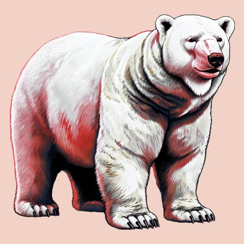 Weißer Eisbär