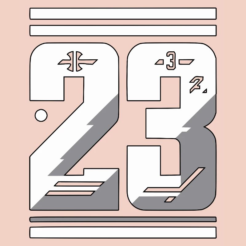 Graphique élégant numéro 23