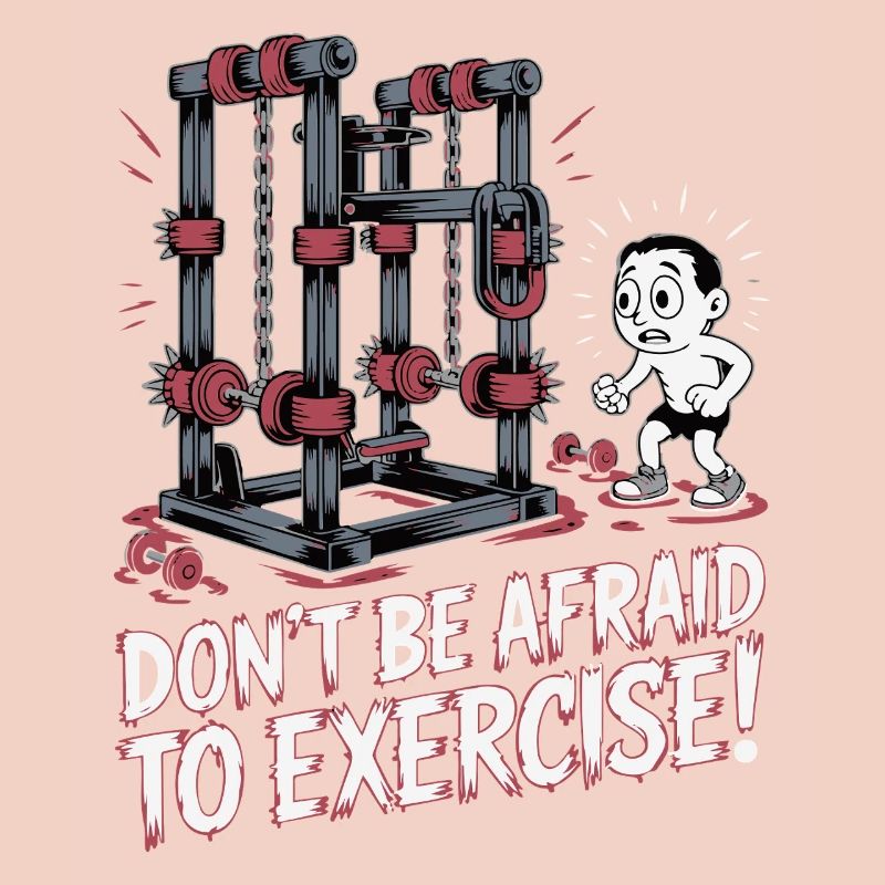 Conception de motivation de remise en forme intrépide
