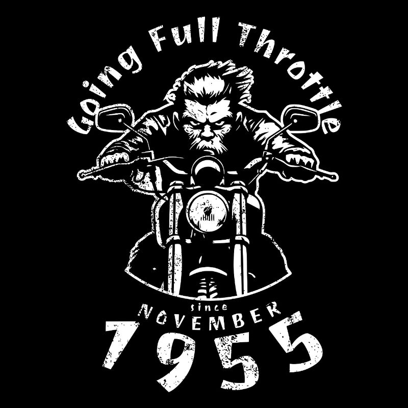 70. Geburtstag Going Full Throttle Since 11/1955
