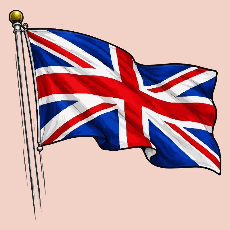 Drapeau de l’Angleterre de Grande-Bretagne
