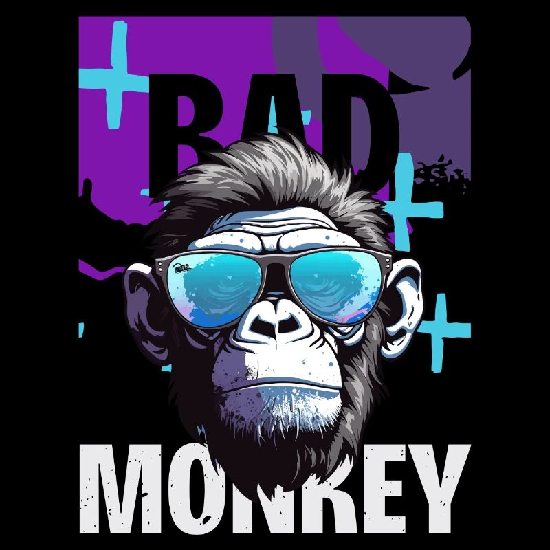 Bad Monkey Neon Sonnenbrille