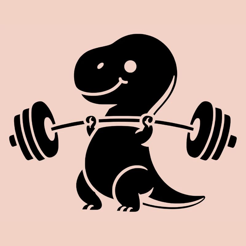 T-Rex mit Hantel Workout