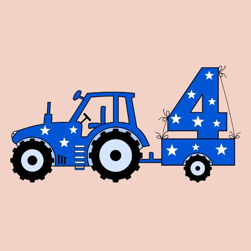 4th Birthday Tractor