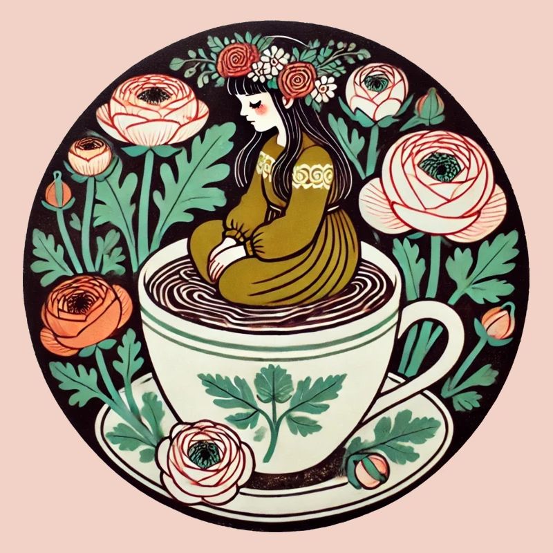 Tea Time Mädchen