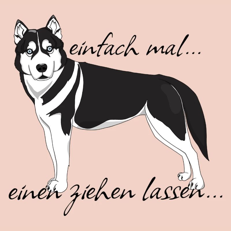 Husky "einfach mal einen ziehen lassen..."