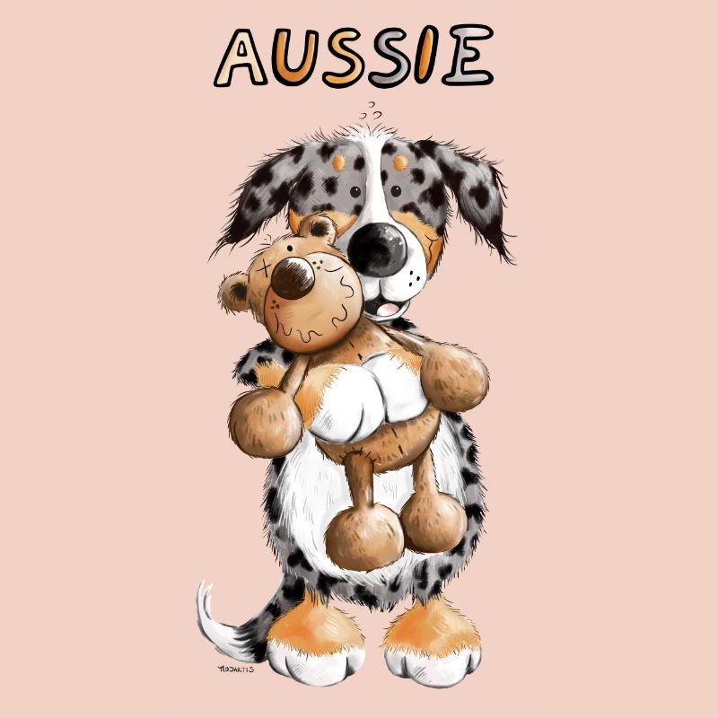 Aussie with teddy