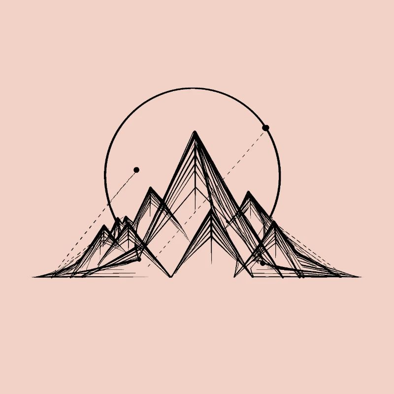 Mountain Geometric Logo