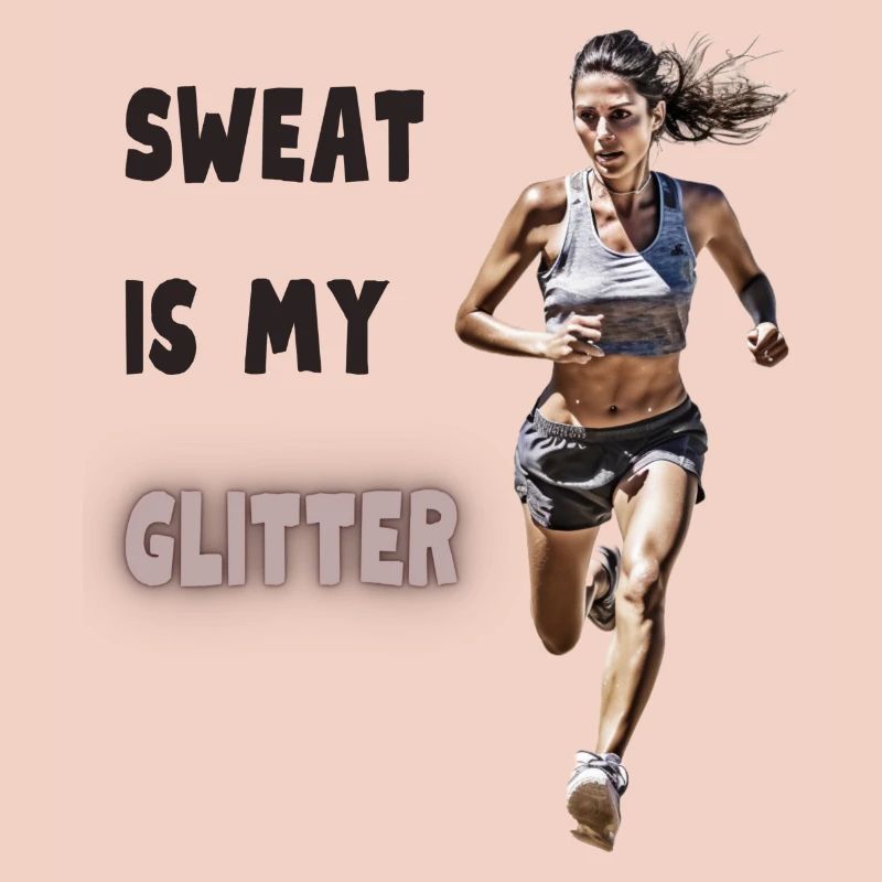 Sweat is my glitter