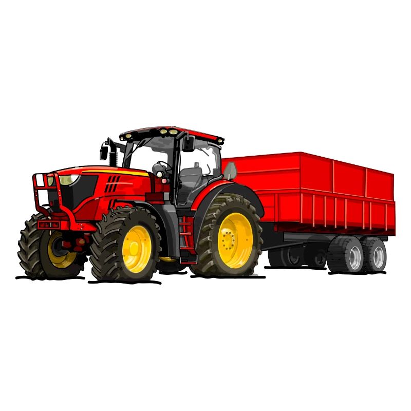 Traktor mit Anhänger