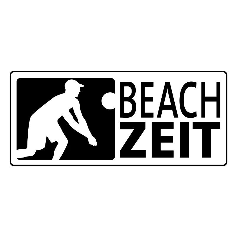 Beachvolleyball Bagger (quer)