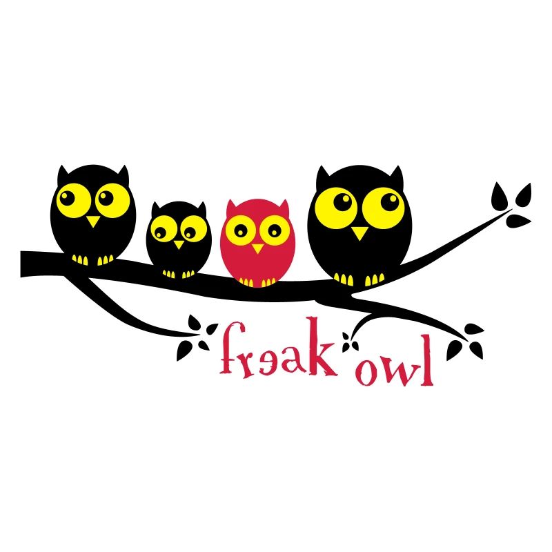 Freak Owl 3 Farbig