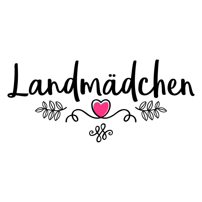 landmaedchen herz