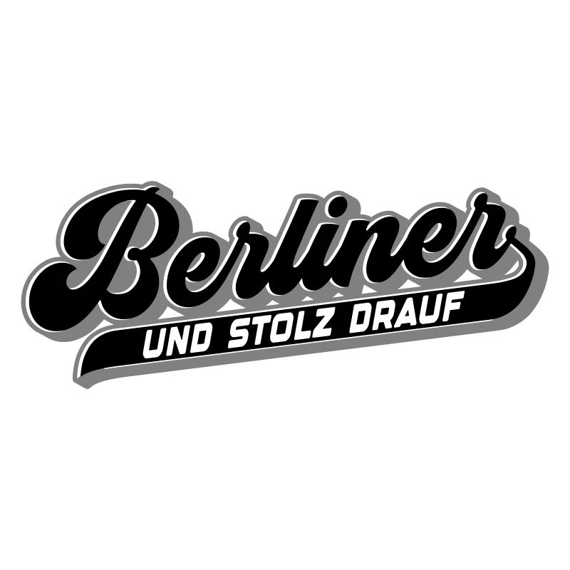 Berliner und Stolz drauf | Farben änderbar