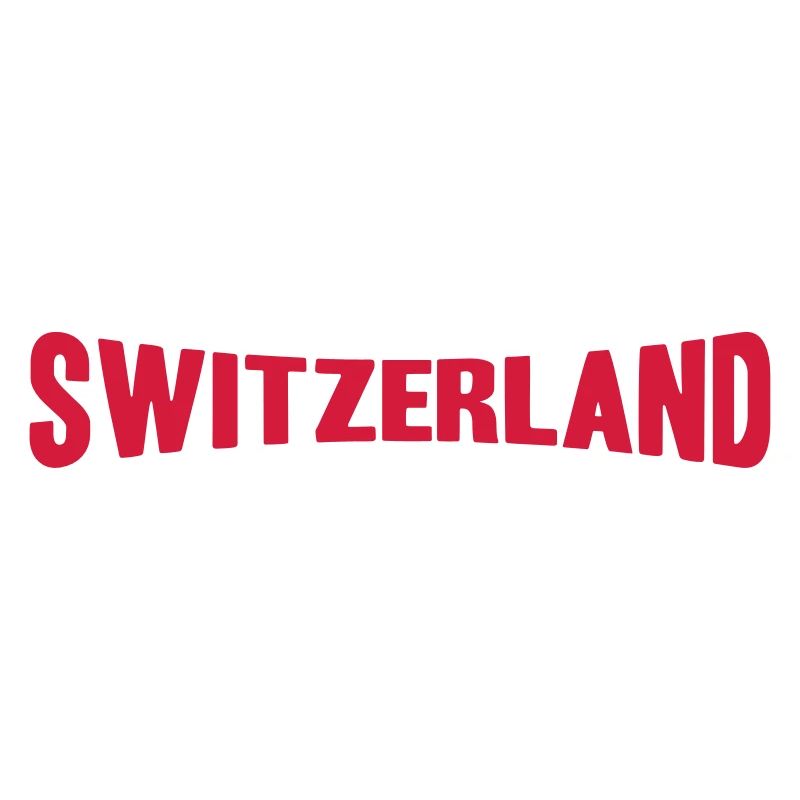 Switzerland Text Logo