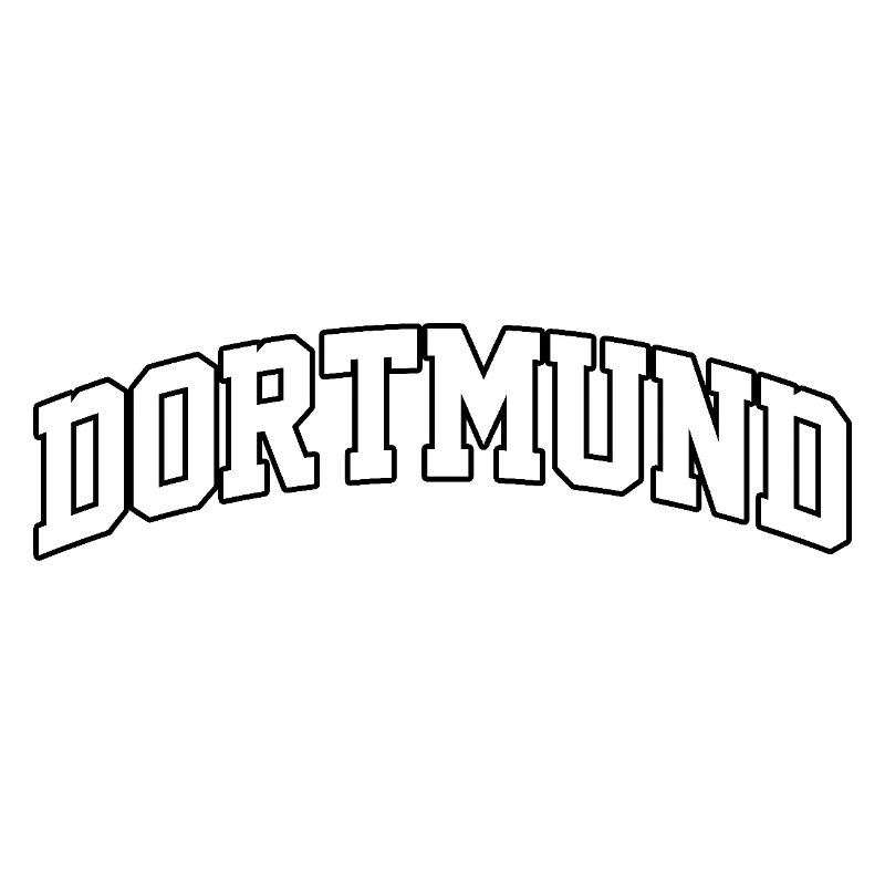 Dortmunder Logo: Kollegiales Design mit dynamischem Stil
