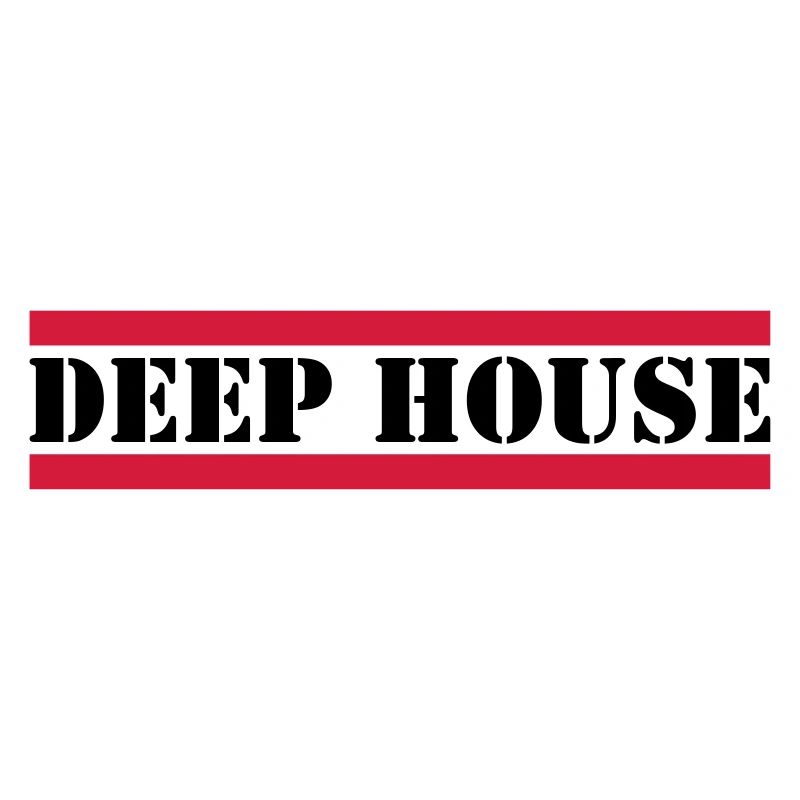 Deep House avec des lignes rouges