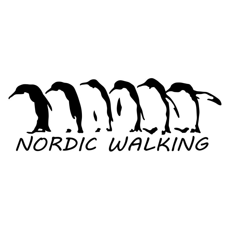 nordic walking penguins