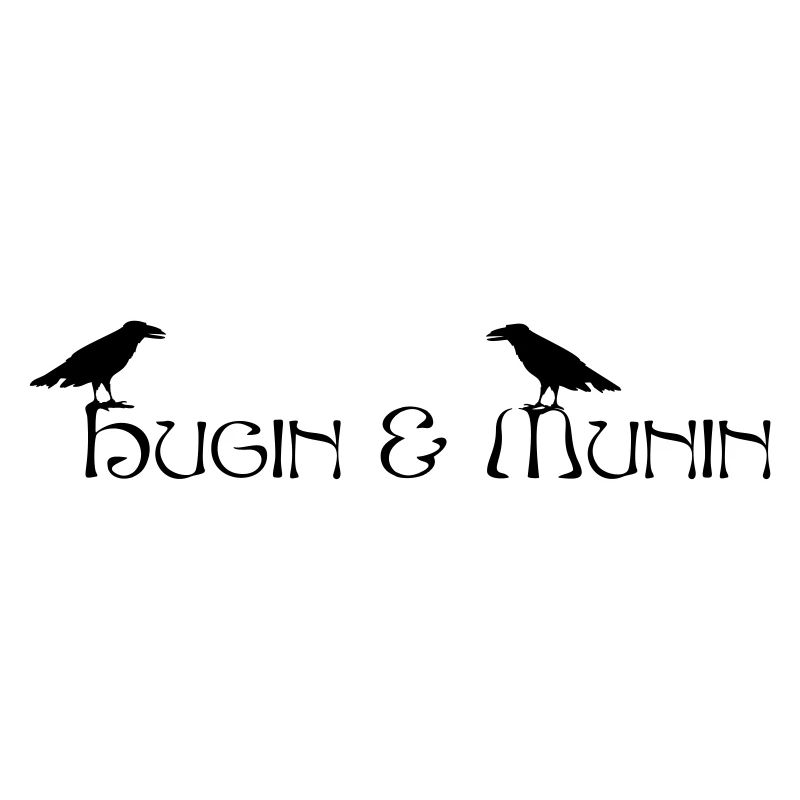 Hugin & Munin (Odin's ravens)