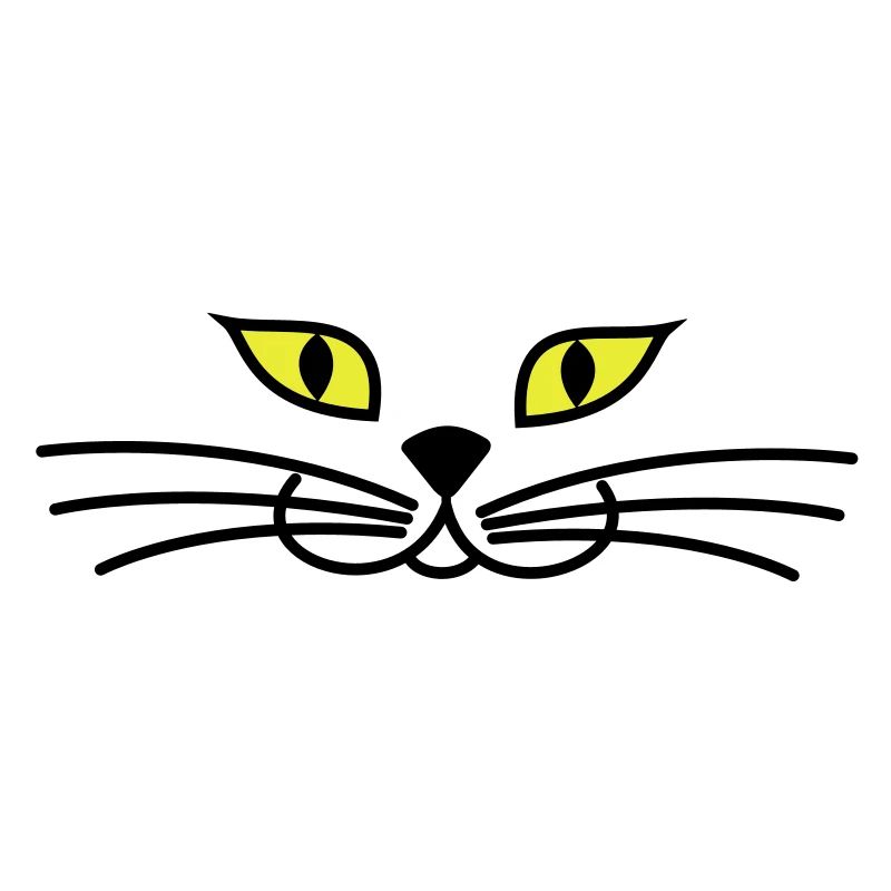 kitteh_face_green_eyes