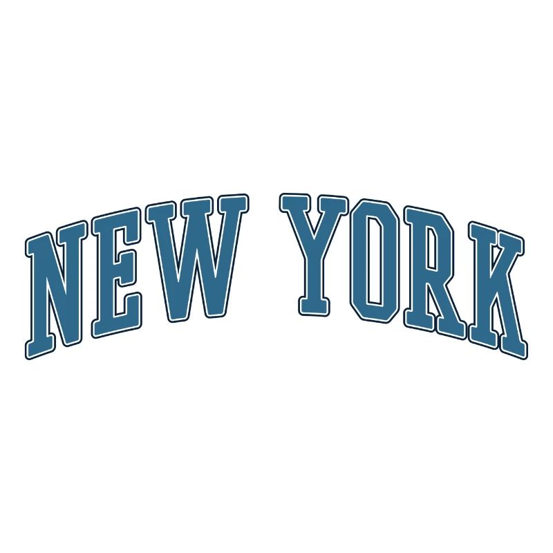 New York Arc Lettering