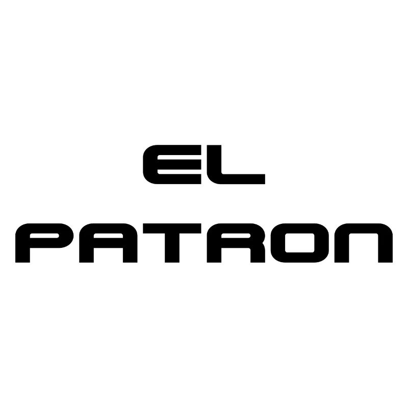 Lettrage El Patron – Diction à la mode