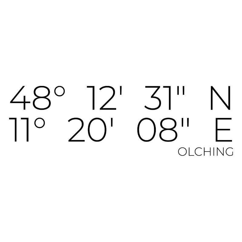 Coordinates Olching Bavaria