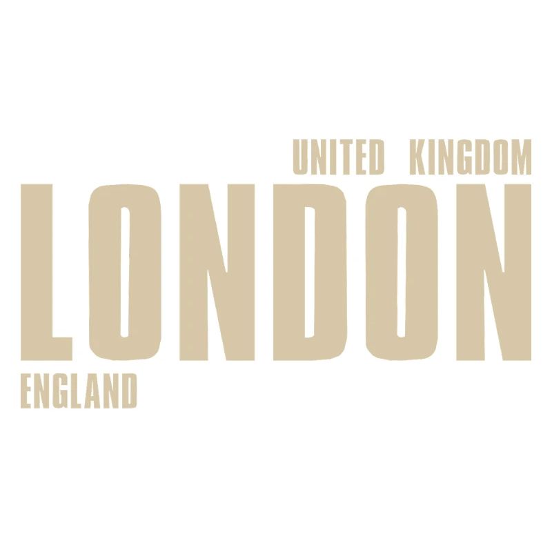 Typographie rétro de Londres