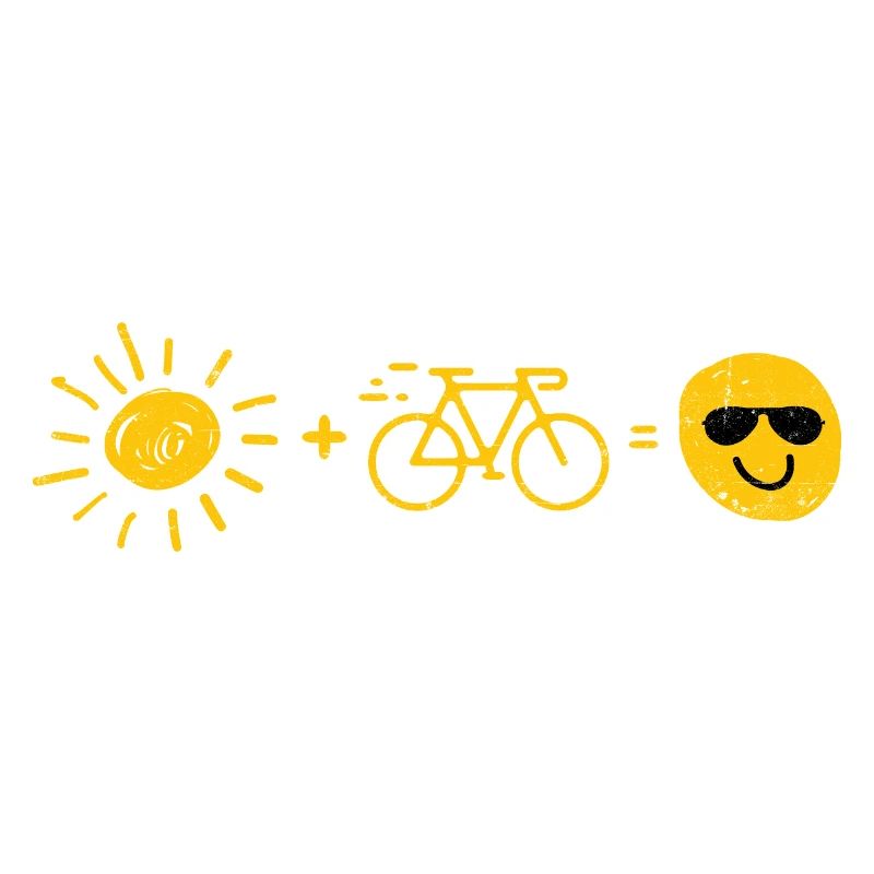 Sun and bicycle