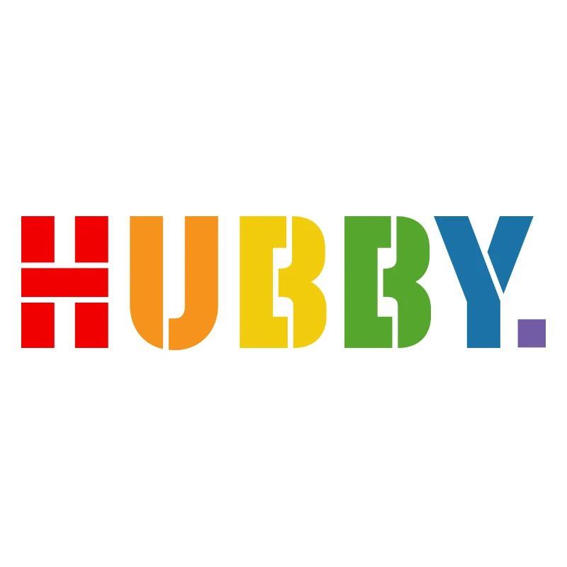Rainbow shirt HUBBY