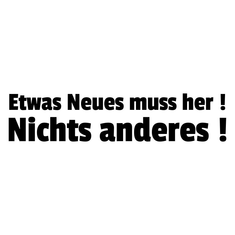 Neu nicht anders