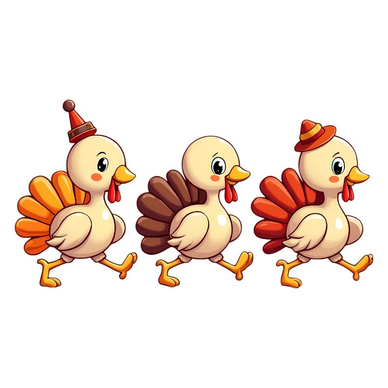 Bébé dinde de Thanksgiving