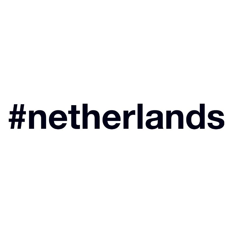 NETHERLANDS Hashtag Niederlande