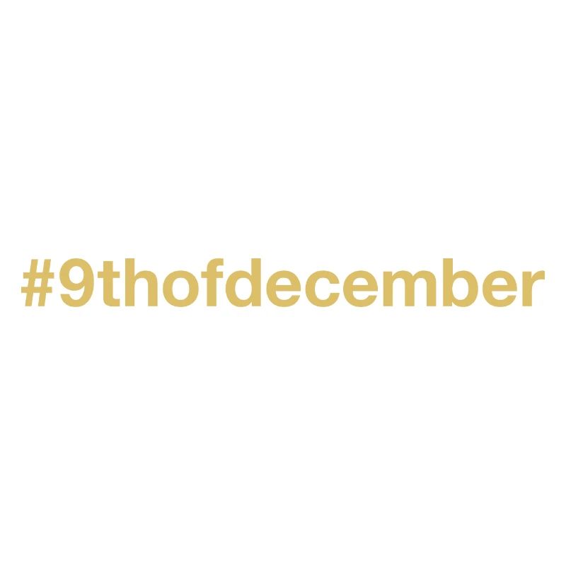 geboren am 9. Dezember Geburtstag birthday