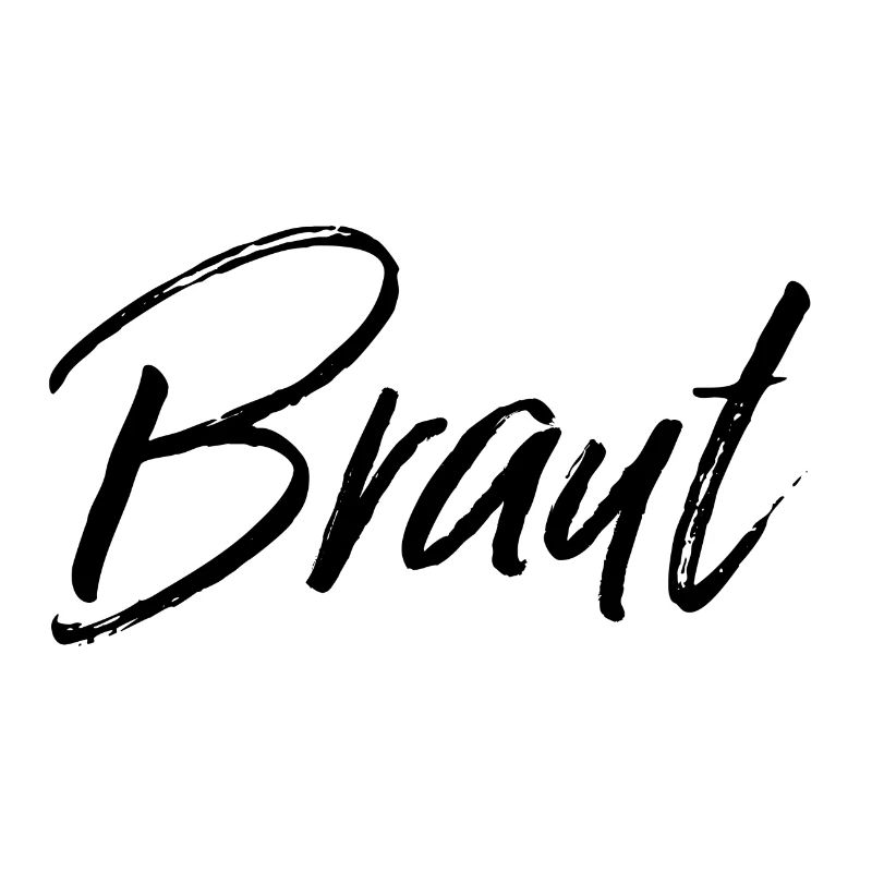 Braut schwarz