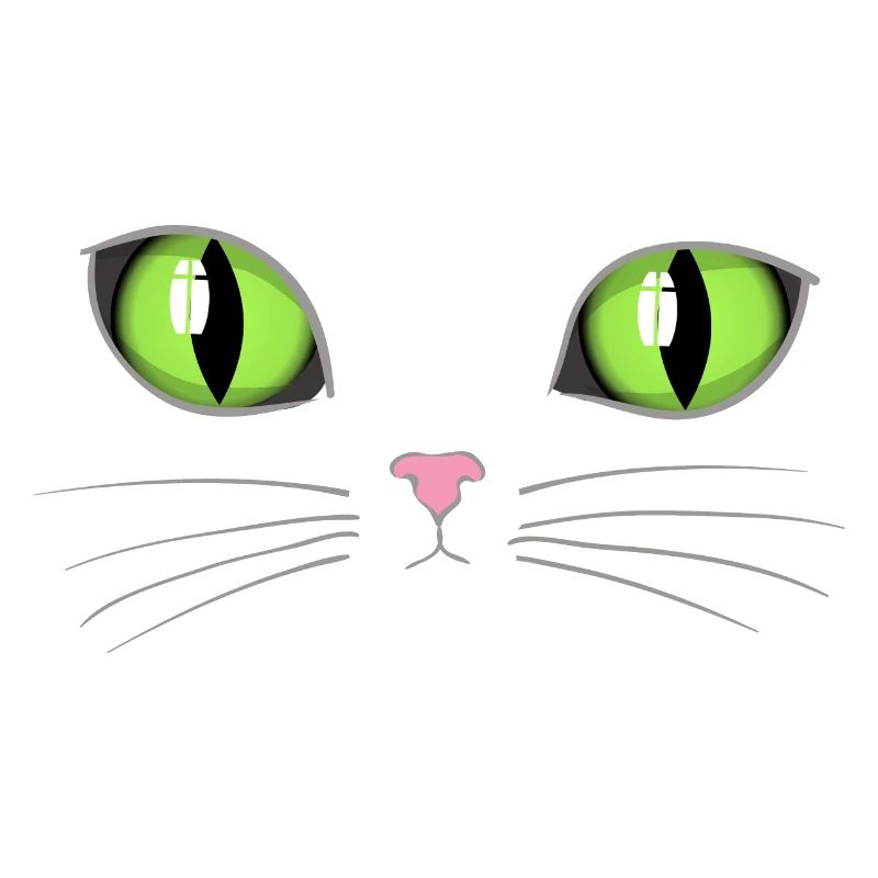 Katzengrüne Augen
