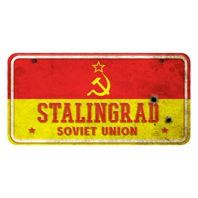 Panneau vintage de l'Union soviétique de