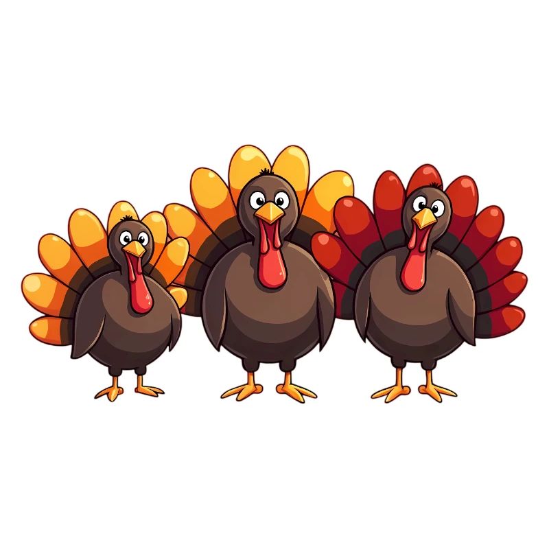 Bébé dinde de Thanksgiving