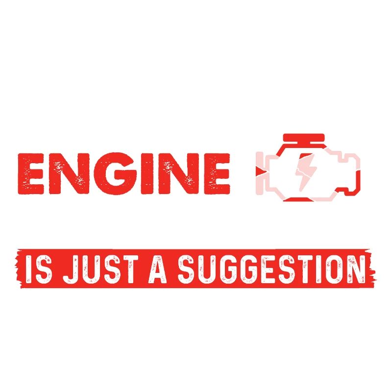 Check Engine Light Suggestion Racing Car