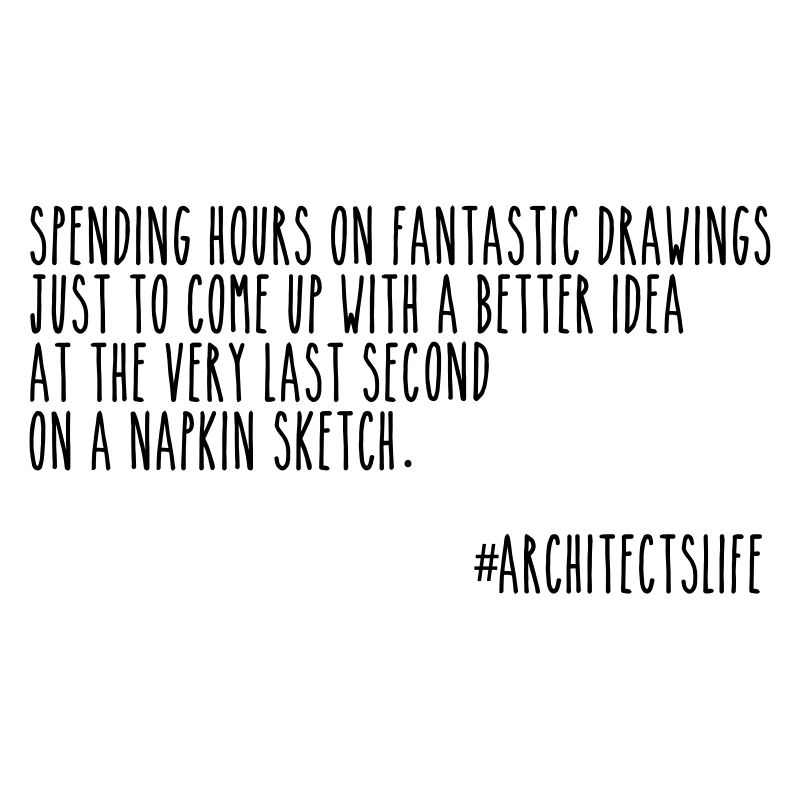 Architects and napkins