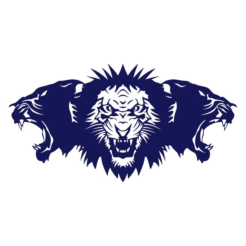 lion rugit face panthere profil