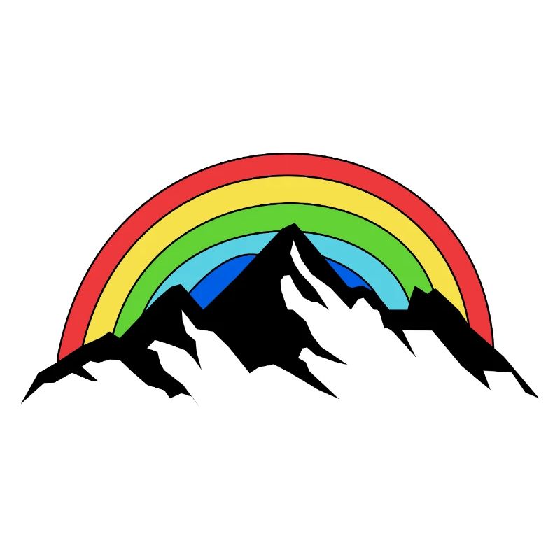 Mountain Rainbow Nature