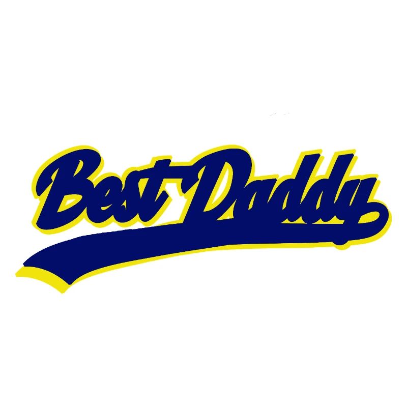 Beste Daddy Retro Sport Typografie