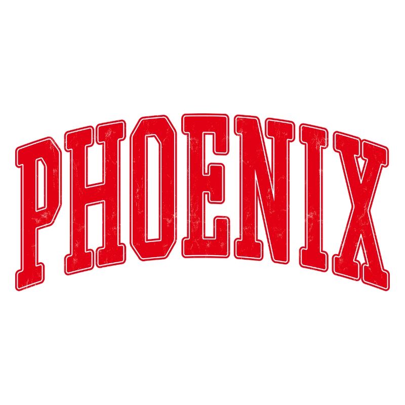 Phoenix Arch Lettering