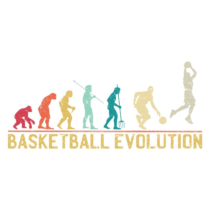 Basketball-Evolutions-Fortschrittsdesign