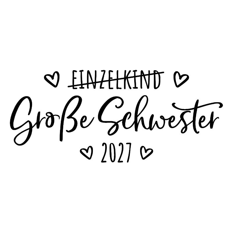 Ich werde eine Große Schwester 2027 
