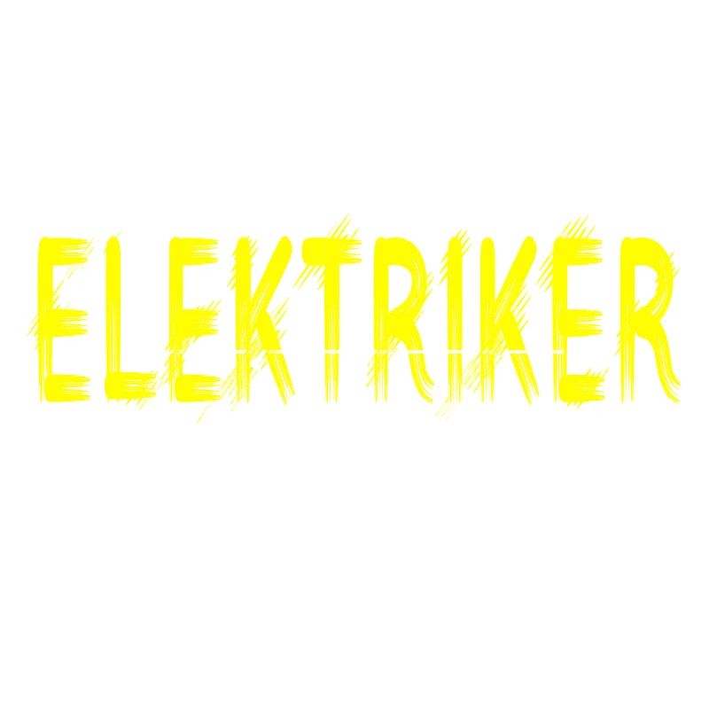 Elektriker Handwerker Design